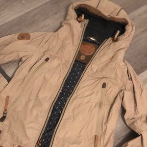 Brand new (without tags) Naketano jacket. Tan. Large (but fits medium)